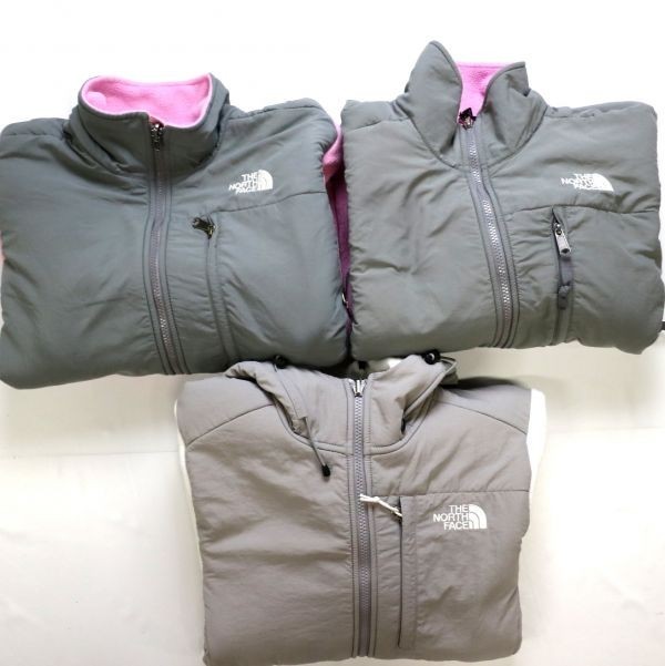 定番，定番人気 THE NORTH FACE ノースフェイス デナリフリースジャケット アウトドア Lady's S 3枚セット まとめ売り USA古着卸 1円スタートMA3425(女性用)｜売買されたオークション情報、yahooの商品情報をアー 女性用
