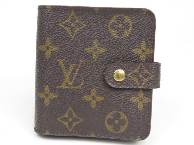 お買い得，100%新品 26185 1円スタート本物ヴィトン LOUIS VUITTON 外極 コンパクトジップ 二つ折り財布 モノグラム ヴィンテージ レディース(モノグラムライン)｜売買されたオークション情報、yahooの商品情報をアー 服飾小物