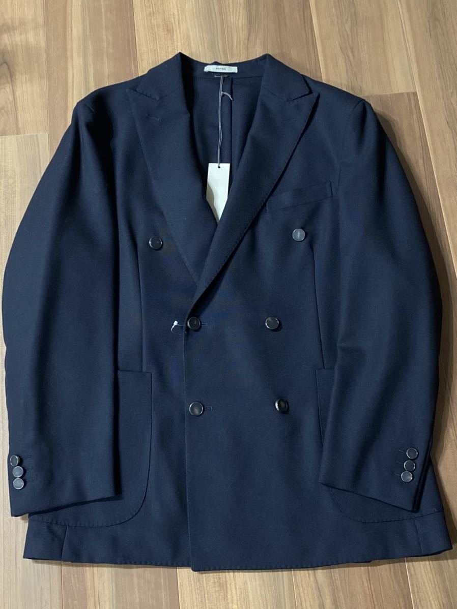 新品◇BOGLIOLI（ボリオリ）DOVERドーヴァー ウール ダブルジャケット