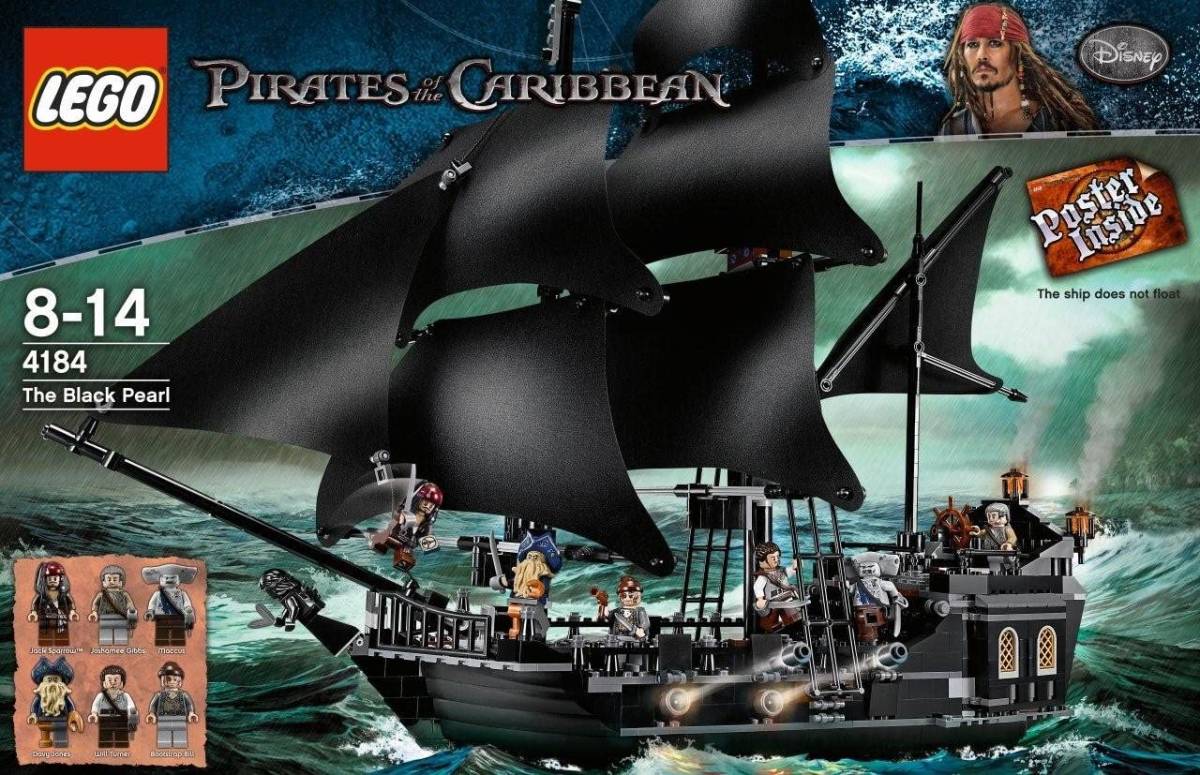 正規品】LEGO 4184 パイレーツ・オブ・カリビアン ブラックパール号 