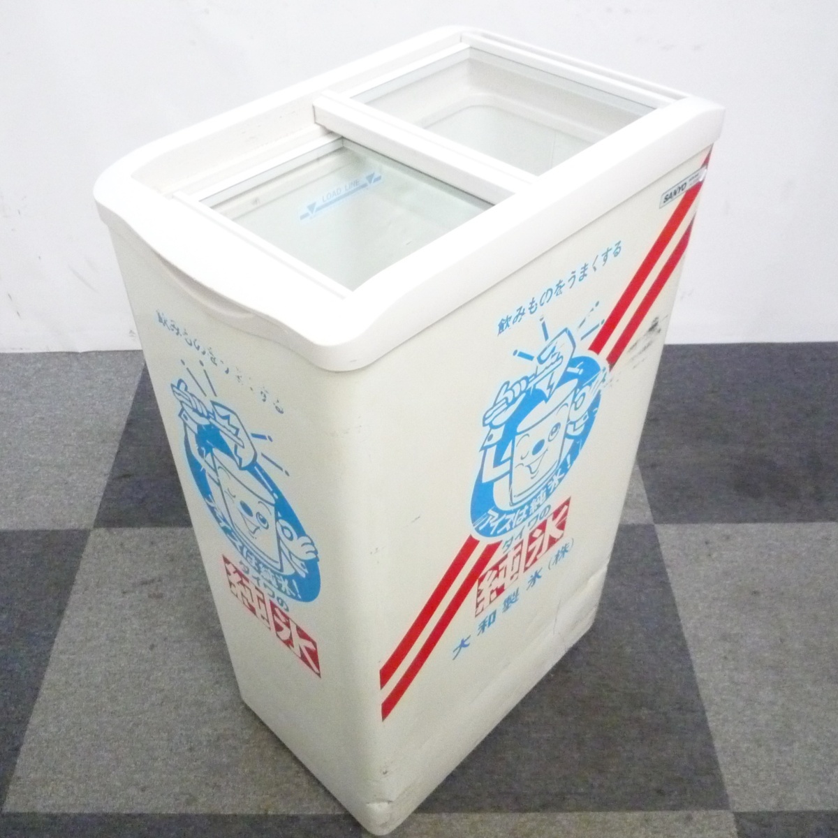 冷凍ストッカー 中古 業務用 サンヨー SCR-S42 42L 小型 縦型 冷蔵庫