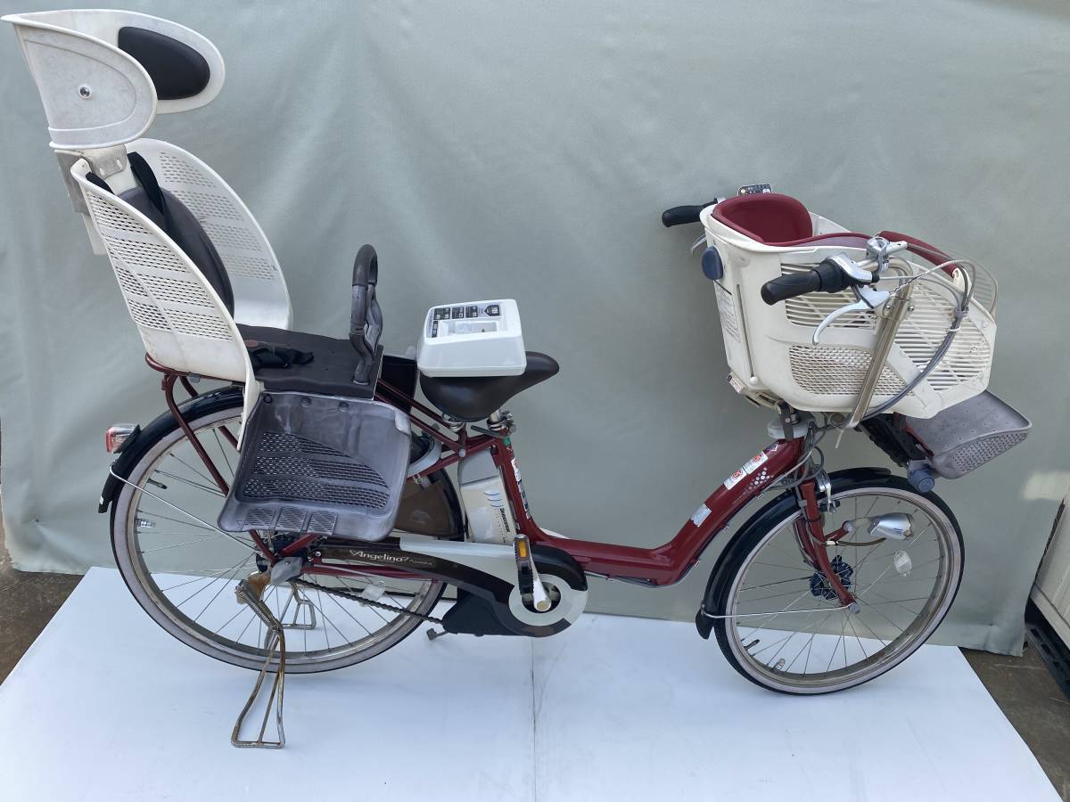 100%新品，品質保証 BRIDGESTONE ブリヂストン ANGELINO 前輪22インチ後輪26インチ 4Ah 鍵あり アルミフレーム 電動アシスト自転車 NO.26(電動アシスト自転車)｜売買されたオークション情報、yahooの商品情報をアーカイブ 電動アシスト自転車