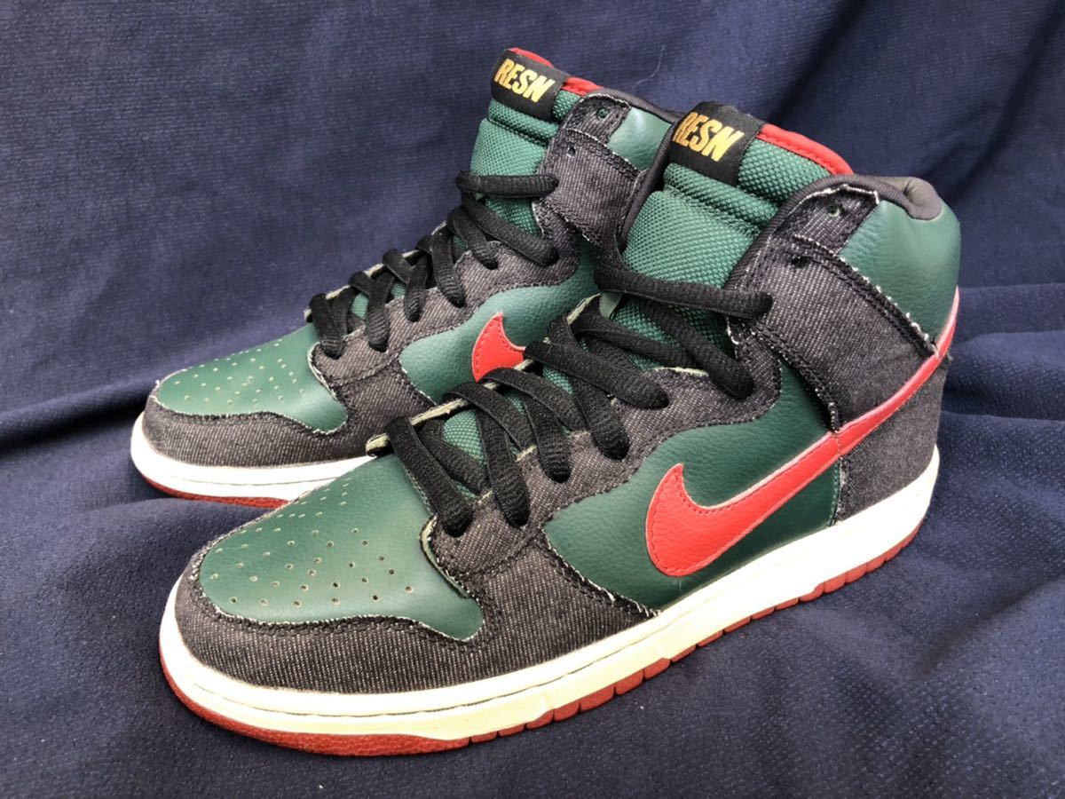 新品　NIKE DUNK HIGH PREMIUM RESN GUCCI DENIM 27cm ナイキ　エスビー　ダンク　デニム　グッチ　