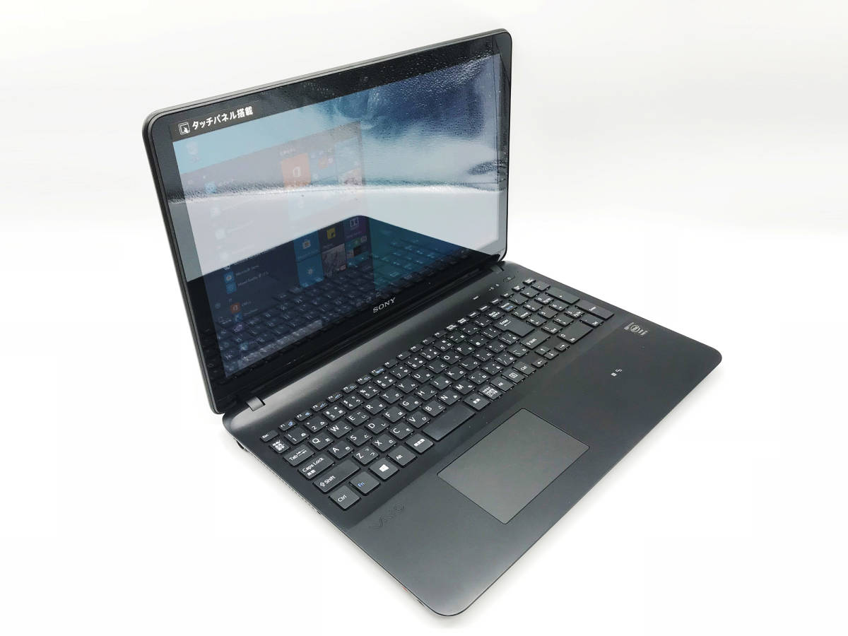 SONY ノートPC・SVF153B1GN・送料込！ SONY VAIO SVF153B1GN Core i5 4200U 8GB/SSD256GB/DVD-RW