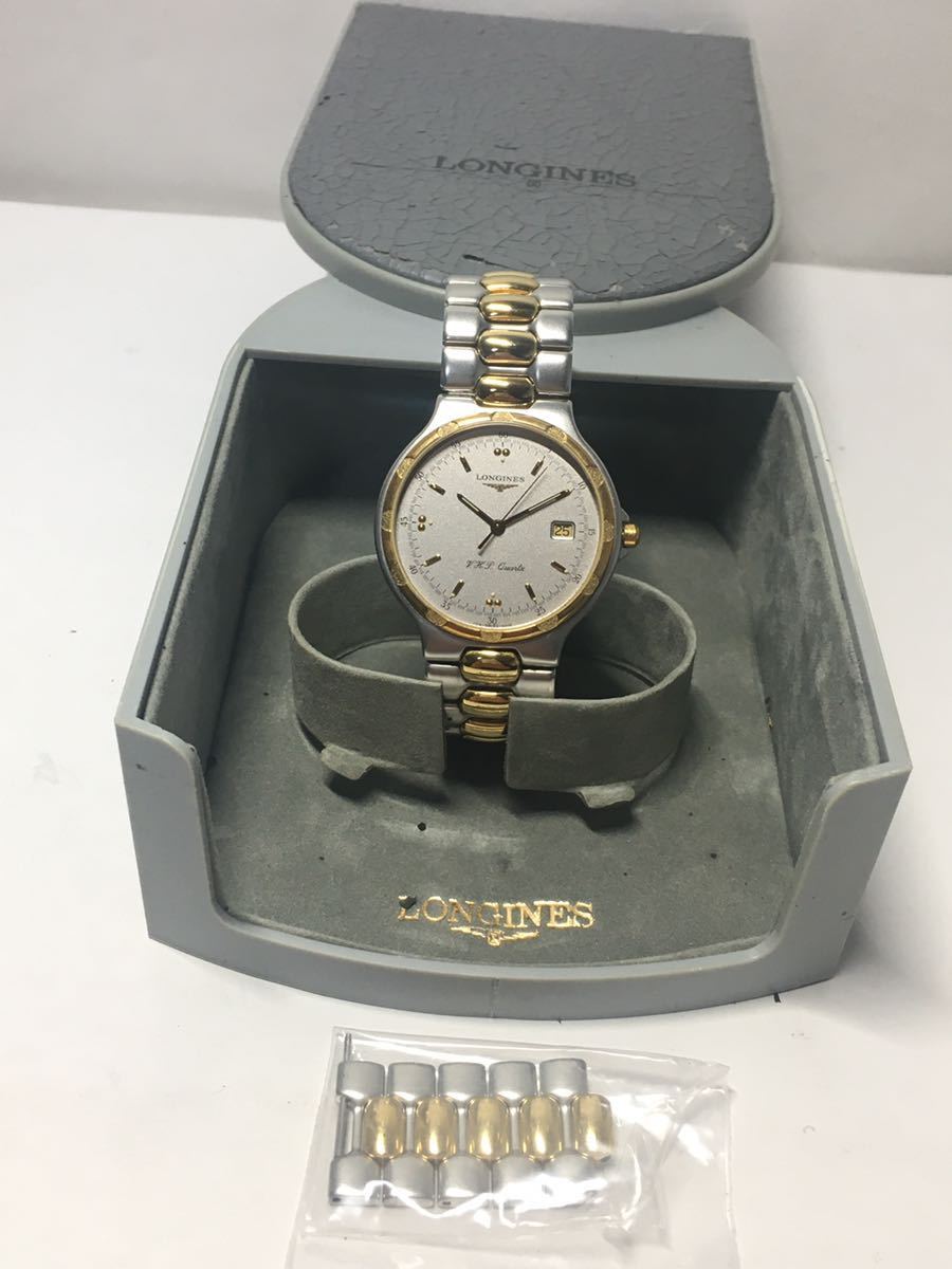 ○LONGINES&frasl;ロンジン 腕時計 コンクエスト V.H.P クオーツ QZ L1