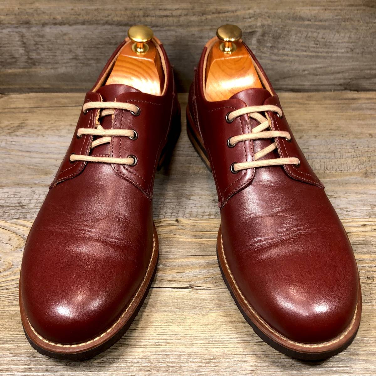 上質風合い ホーキンス 27cm 展示品 プレーントゥ メンズ 茶 D2 即納最大半額 Alexandragravas Com