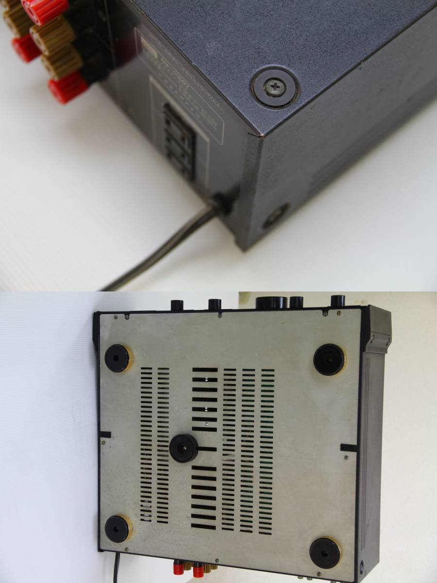 SANSUI サンスイ ステレオ プリメインアンプ AU-α607 中古 長期保管品