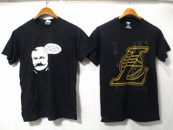 アメリカ輸入☆ブラック/黒 プリント Tシャツ 35枚セット☆古着卸