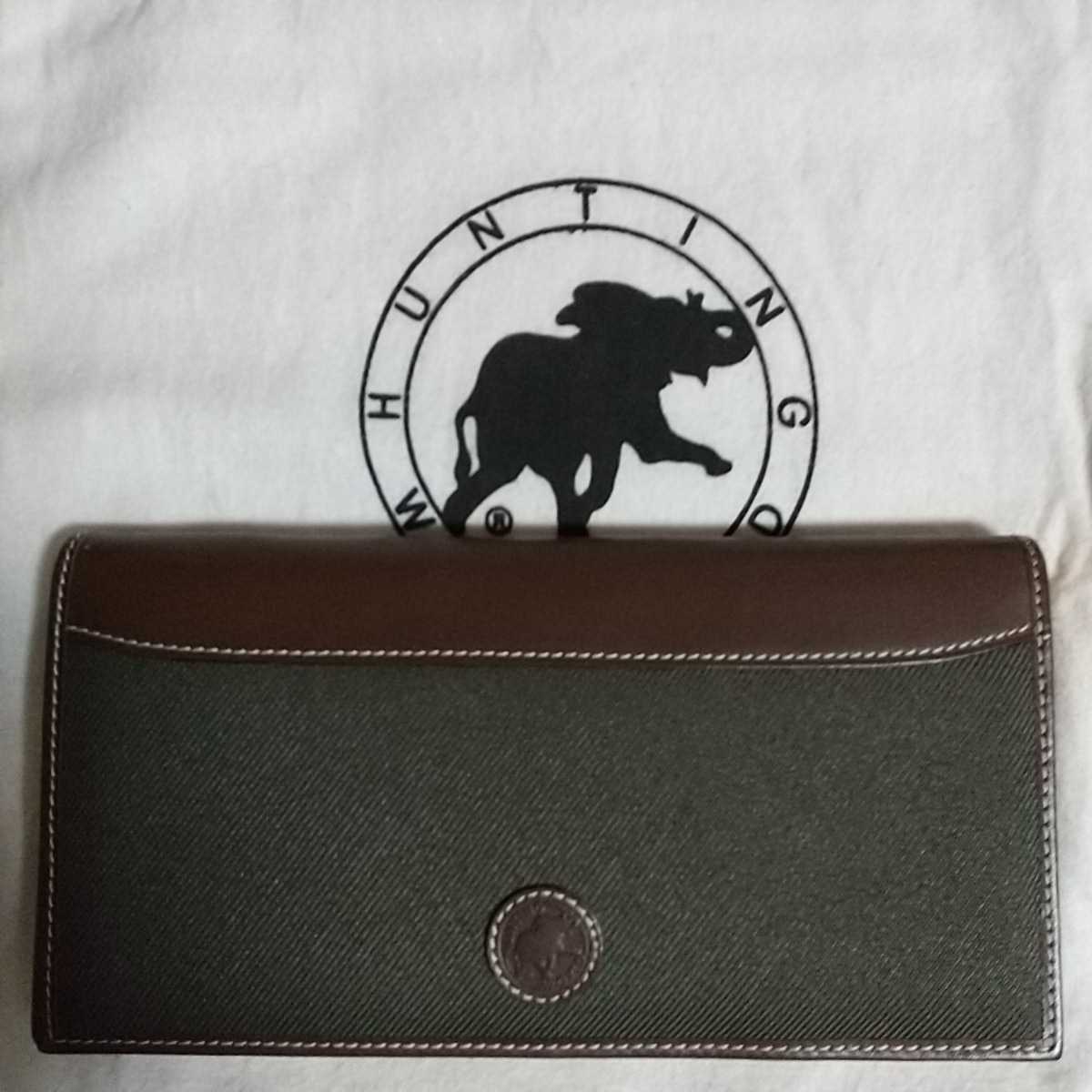 ハンティングワールド サファリ二つ折り 長財布 色グリーン メンズ 男性用財布 売買されたオークション情報 Yahooの商品情報をアーカイブ公開 オークファン Aucfan Com