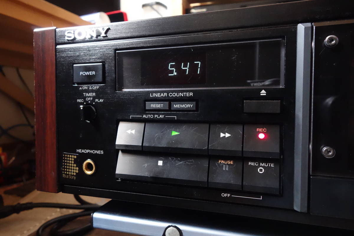 SONY ソニーカセットデッキ TC-K333ESR メンテした動作品ですが少し訳 SONY ソニーカセットデッキ TC-K333ESR メンテした動作品ですが少し訳