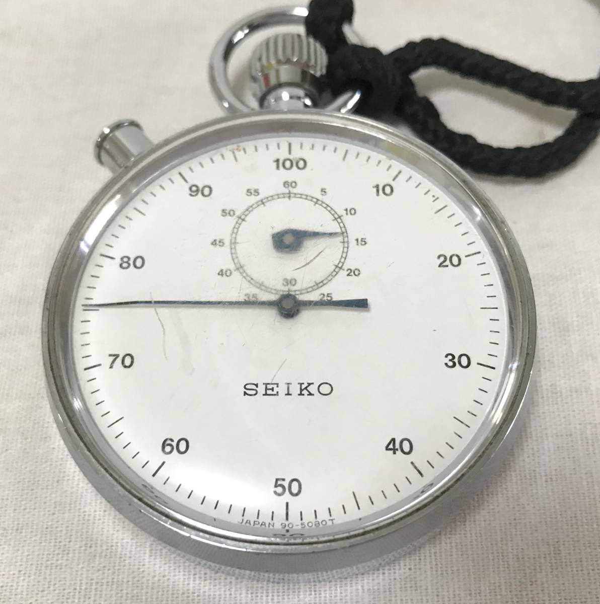 SEIKO ストップウォッチ シルバー ACRP　90-5040 ストップウォッチ セイコー 2026年最新Yahoo!オークション 90-5040