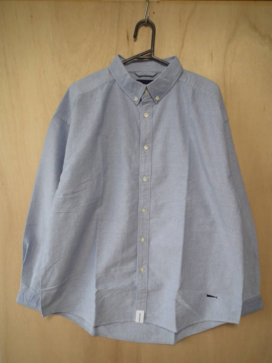 20SS DESCENDANT KENNEDYS B.D LS SHIRT FULL SIZE 2 ディセンダント 長袖 シャツ ブルー LS SHIRT B.D TWILL KENNEDY\u2019S Rokit