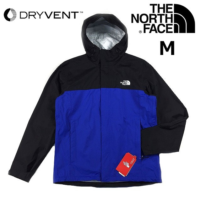 低価，100%新品 1円 売切 正規 THE NORTH FACE VENTURE 2 JACKET ベンチャージャケット2 DRYVENT 防水 軽量 パッカブル M 青 黒 180915-50(Mサイズ)｜売買されたオークション情報、yahooの商品情報をアーカイブ公開 - オークフ 男性用