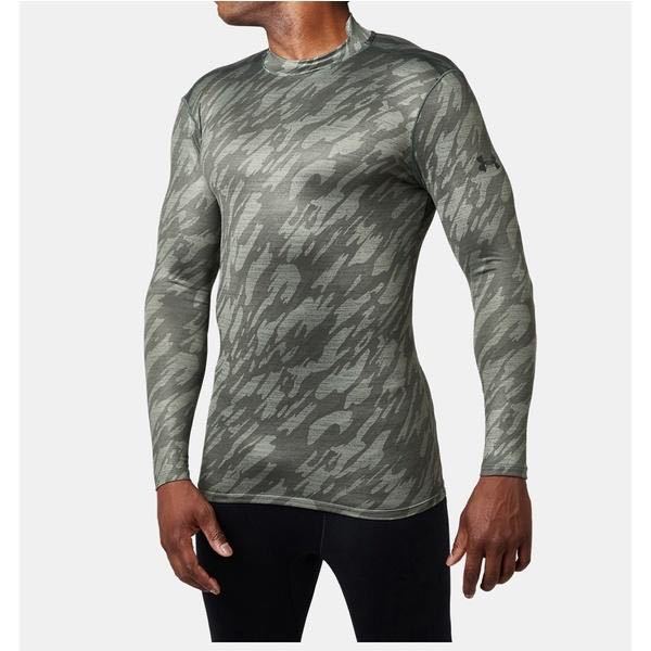 お買い得，定番 UNDER ARMOUR アンダーアーマー メンズ コンプレッション長袖 UA CG ARMOUR LS MOCK PRINTED 1327601 492 ダークグリーン L(シャツ)｜売買されたオークション情報、yahooの商品情報をアーカイブ公開 - オーク シャツ