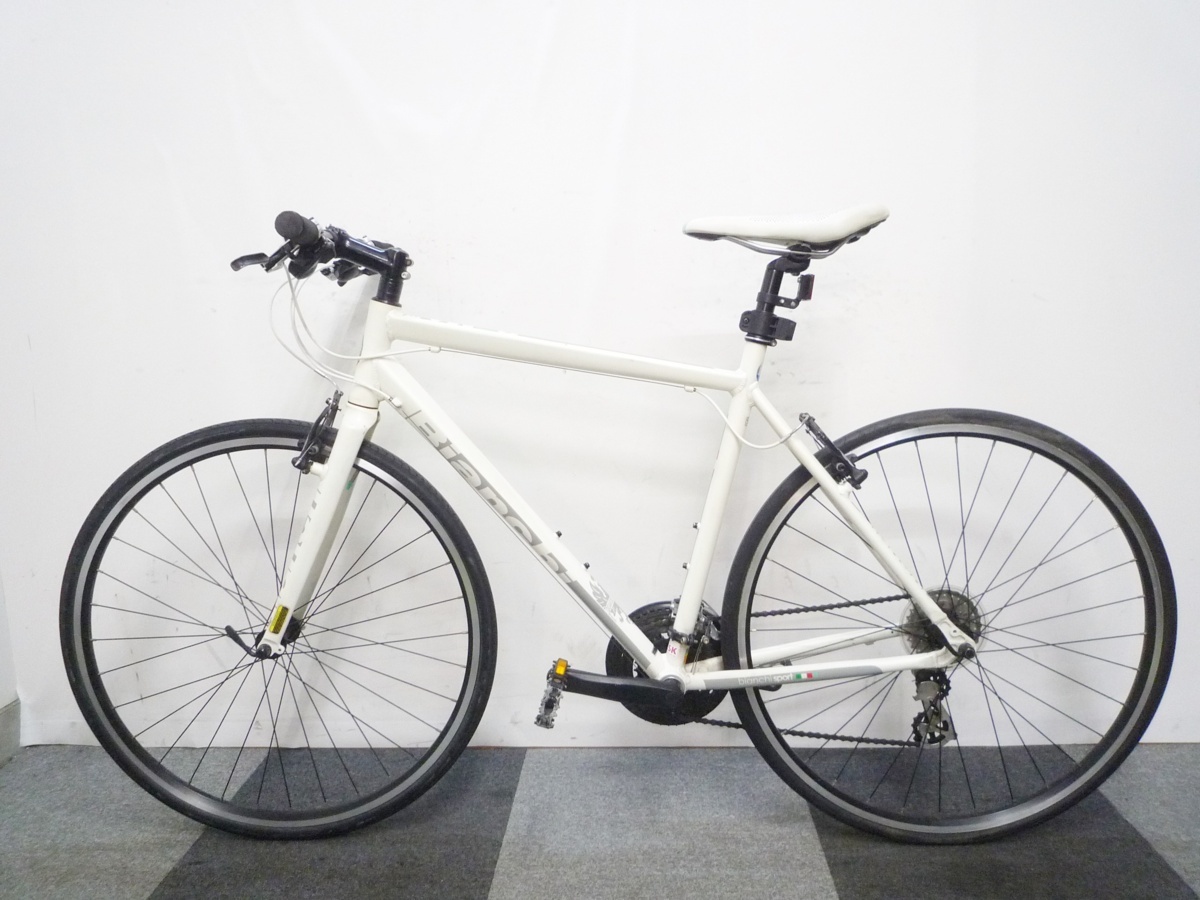 ビアンキ クロスバイク ( ) 0 ROMA3 ROMA BIANCHI ブルー ローマ ローマ3 アルミフレーム 700×38C 3×8 54cm 3が8万円に価格改定