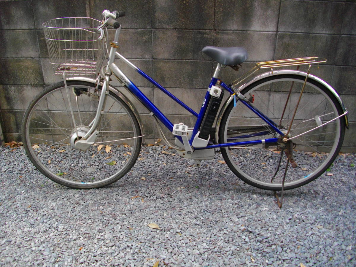 赤字超特価，定番 サンヨー 電動自転車 3段 2７インチ 引き取りが出来る方だけ(電動アシスト自転車)｜売買されたオークション情報、yahooの商品情報をアーカイブ公開 - オークファン 電動アシスト自転車
