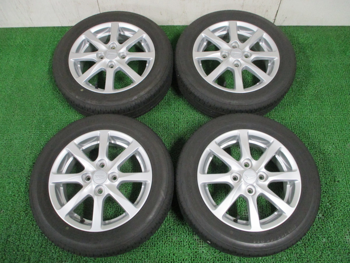 数量限定，定番人気 SS919 155/65R14 超溝高 ブリヂストン 夏タイヤ NEXTRY 18年製 アルミ付 4本 ダイハツ ムーヴ タント 純正アルミ 激安 ミラ も(ラジアルタイヤ)｜売買されたオークション情報、yahooの商品情報をアー 4穴