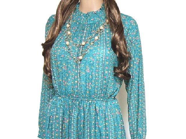 A5033 Par Avionパラビオン 春 ドット 花柄ロングワンピース Canmil Mサイズ 売買されたオークション情報 Yahooの商品情報をアーカイブ公開 オークファン Aucfan Com