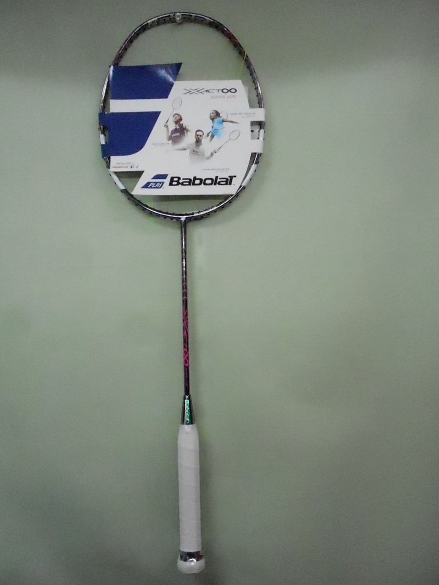 【格安，人気SALE】 バボラ バドミントン X ACT INFINITY SUPERLITE BBF602277 156 5U5(ラケット)｜売買されたオークション情報、yahooの商品情報をアーカイブ公開 - オークファン ラケット
