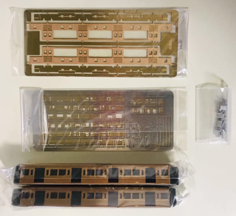 錦林車庫 営団地下鉄 5000系 非冷房 車体キット 基本3両+増結2両 計5両