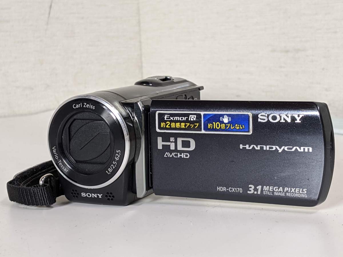 □SONY Handycam HDR-CX170 ソニー ハンディカム アクティブ手振れ補正