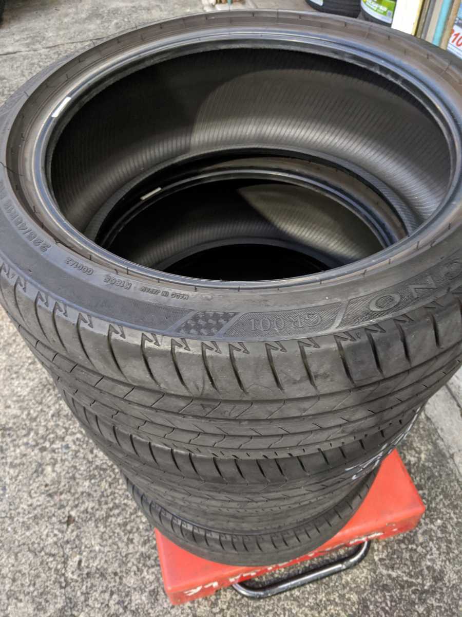 送料無料，低価 ブリヂストン レグノGR001 225/45R18 2018年製造 残溝4.5mm~ 4本セット(中古品)｜売買されたオークション情報、yahooの商品情報をアーカイブ公開 - オークファン 18インチ