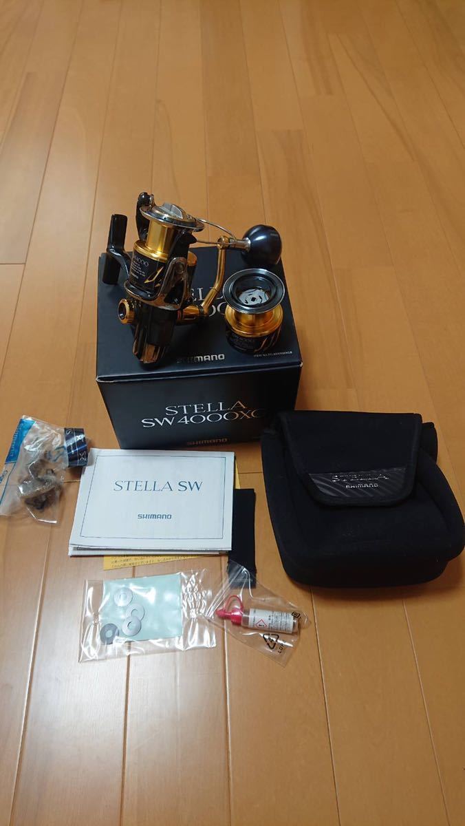 シマノ 13ステラSW4000XG 今年OH済 替スプール付