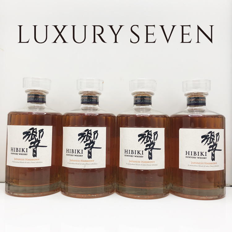 ※大阪府内のみ発送可能※ 1円スタート!!SUNTORY / 響 ジャパニーズハーモニー【未開栓】ウイスキー 700ml 43% 4本セット！！