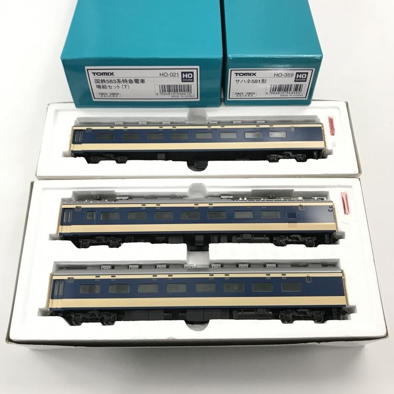 国鉄583系特急電車 　　　　増結セット（T） 国鉄 583系特急電車増結セットT｜製品情報｜製品検索｜鉄道模型 JR 583