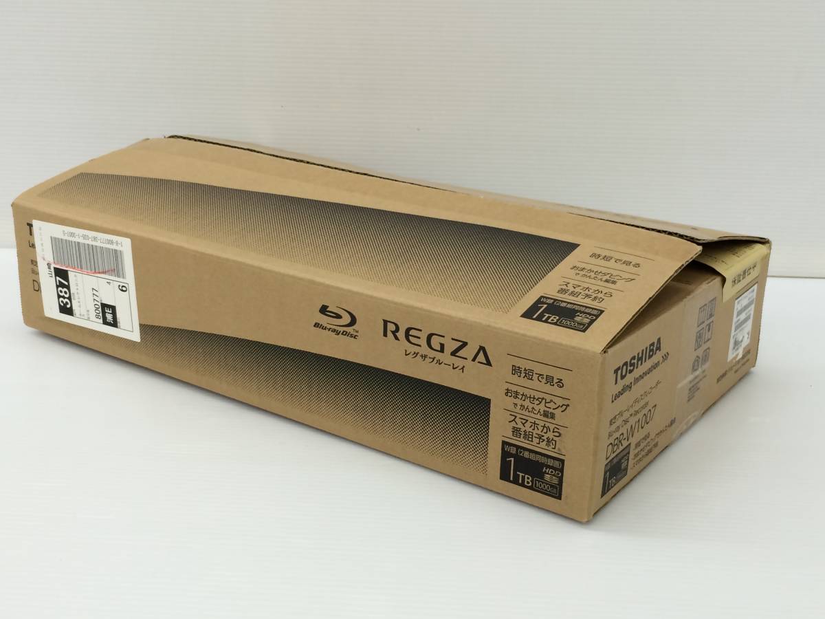 超激得，安い 東芝 ブルーレイレコーダー DBR-W1007 REGZA レグザ 1TB W録 2番組同時録画 品 sykdn023624(東芝)｜売買されたオークション情報、yahooの商品情報をアーカイブ公開 - オークファン 東芝