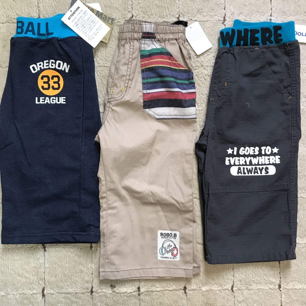 セットアップ キッズ 子供服 普段着 通学着 半袖 新品★ 120㎝ 130㎝ 半ズボン 半袖 夏服 25点セット