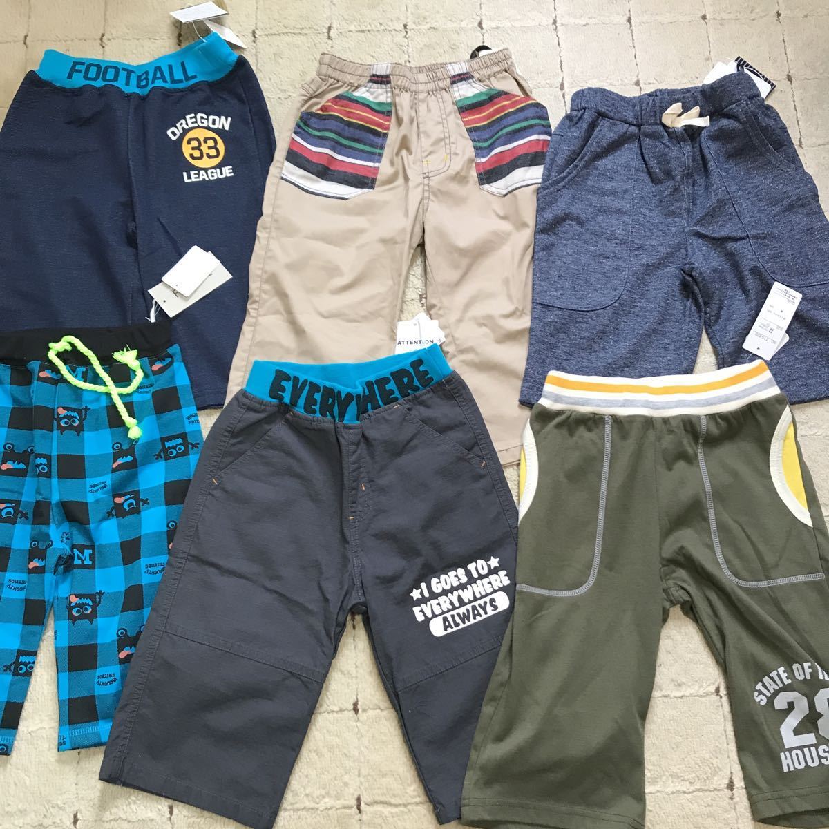 セットアップ キッズ 子供服 普段着 通学着 半袖 新品★ 120㎝ 130㎝ 半ズボン 半袖 夏服 25点セット