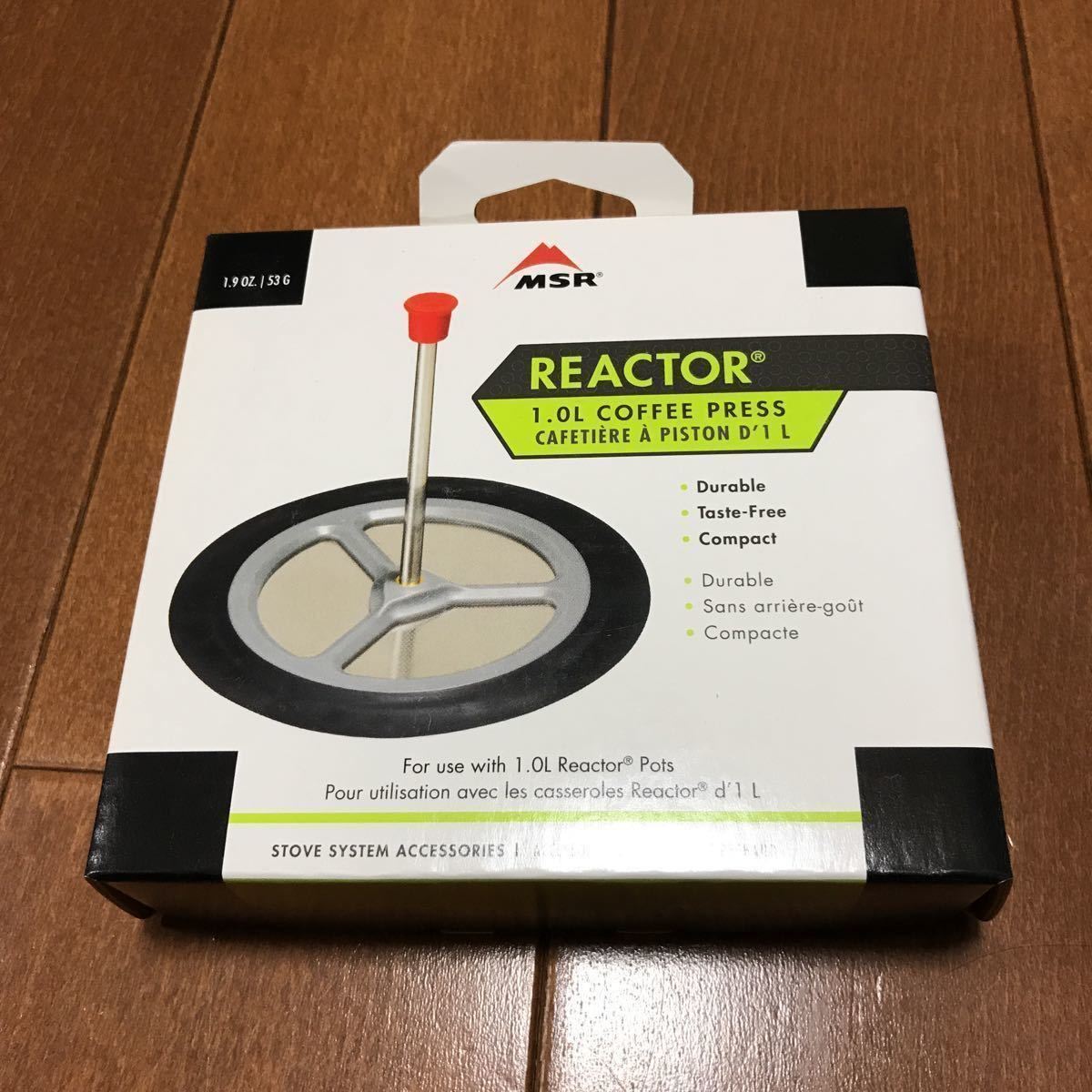 限定SALE 最後の１個 MSR reactor用 コーヒープレス 1.0L用(調理器具)｜売買されたオークション情報、yahooの商品情報をアーカイブ公開 - オークファン その他