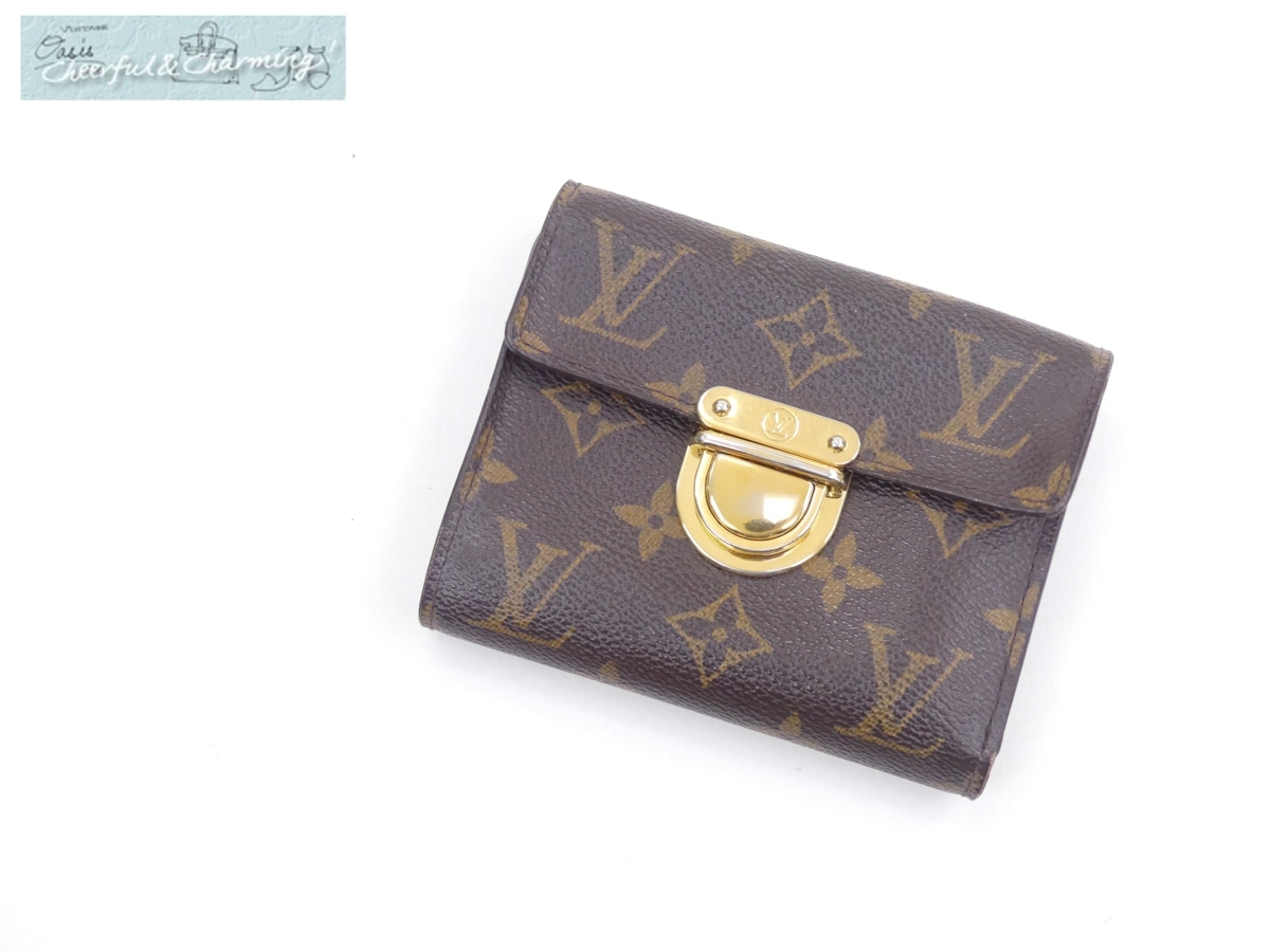 レディース Louis Vuitton 三つ折り財布 モノグラムコアラ