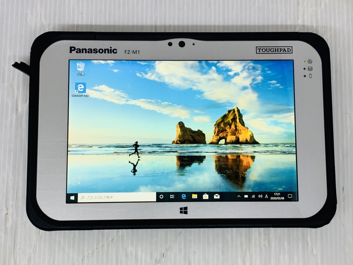 美品☆】Panasonic TOUGHPAD FZ-M1[Core M5-6Y57 1.1GHz/RAM:4GB/SSD