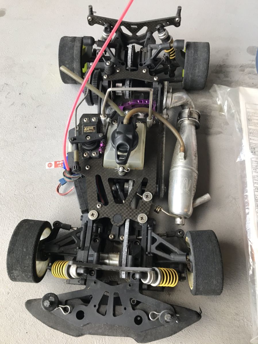 未使用シャーシ！サーパント 1⁄10GPレーシングカー ピニオン クラッチ