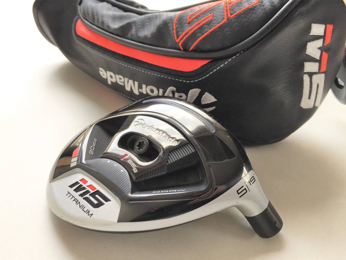 TaylorMade M5 5W ヘッド テーラーメイド M5 5W 19° フェアウェイ ヘッド 単体 HC付き 日本仕様