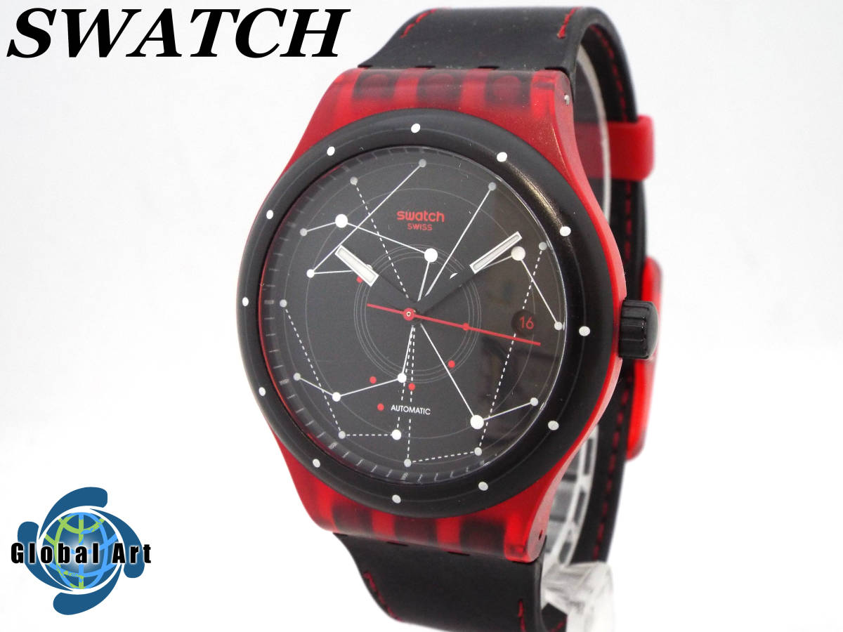 人気定番，品質保証 ハ551/SWATCH スウォッチ/システム51/自動巻/メンズ腕時計/デイト/裏スケ/19石/純正ベルト/スイス製(SWATCH)｜売買されたオークション情報、yahooの商品情報をアーカイブ公開 - オークファン その他