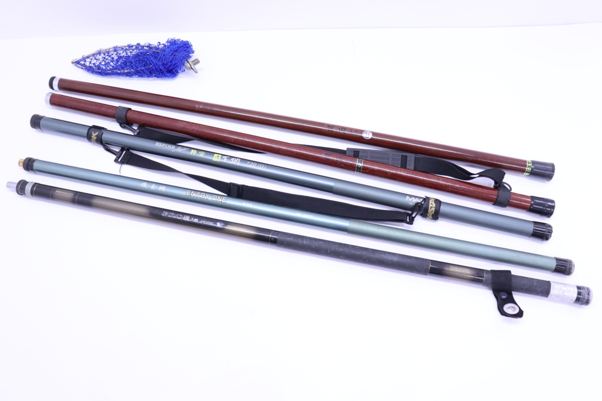 【100%新品，HOT】 ダイワ PRO磯 玉網45 630 V 磯玉網 ENTRY ONE 540 磯玉 十四 等 計5点 ジャンク品(ダイワ)｜売買されたオークション情報、yahooの商品情報をアーカイブ公開 - オークファン 磯竿