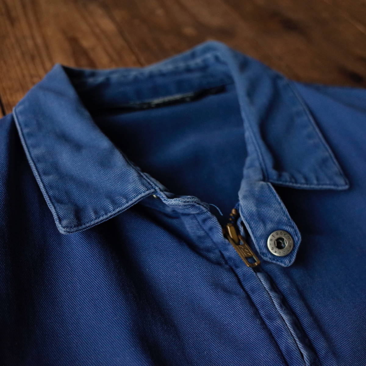 80's 90's ヴィンテージ 【美品】 USA製　POLO RALPH LAUREN　ポロラルフローレン　スイングトップ ジャケット　チンスト付　ブルー系 by 80〜90年代 USA製 ヴィンテージ ビンテージ 三角タグUSA製