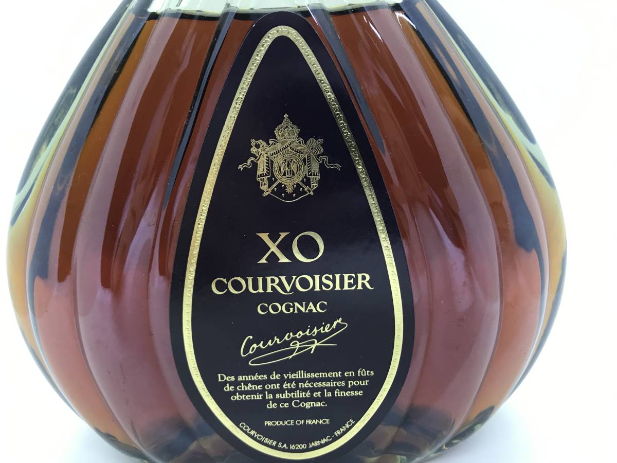 6893】未開栓 COURVOISIER クルボアジェ XO グリーンボトル 700ml 40