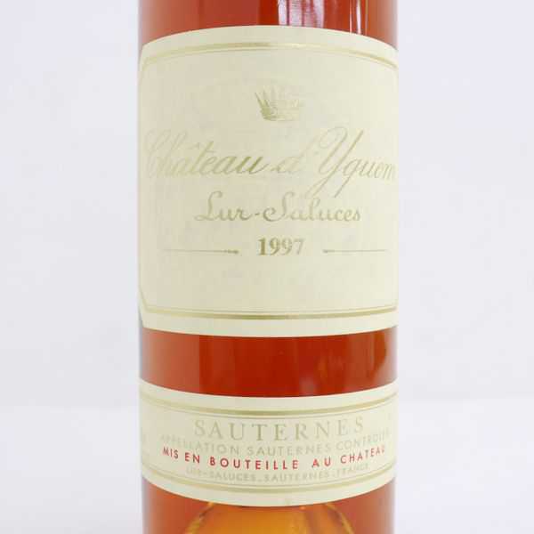 未開栓】Chateau d'Yquem シャトー・ディケム 1997 ハーフボトル 白