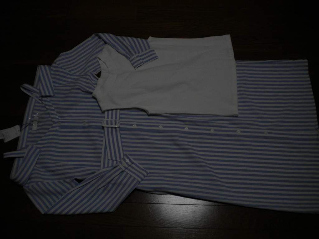 Cecilmcbeeストライプ柄抜き衿マキシシャツワンピースセシルマクビージャパンイマジネーション ワンピース ロング 売買されたオークション情報 Yahooの商品情報をアーカイブ公開 オークファン Aucfan Com