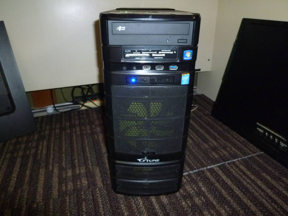 自作ゲーミングパソコン 8コア i7 4790 マウス キーボード 付き