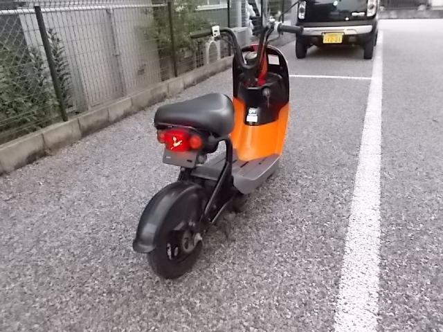 スズキ チョイノリ(オレンジ)セル無し実動中古車◆彦根市～_6