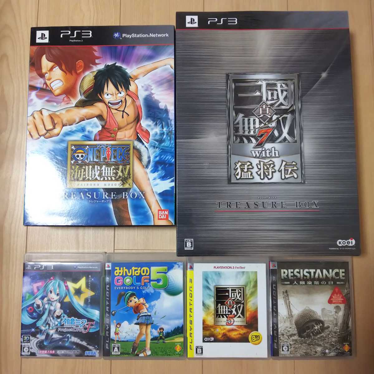 1円スタート 含む Ps3ソフト 6本セット ワンピース海賊無双トレジャーボックス 新三国無双7 みんなのゴルフ5 アサシンクリード Ps3ソフト 売買されたオークション情報 Yahooの商品情報をアーカイブ公開 オークファン Aucfan Com