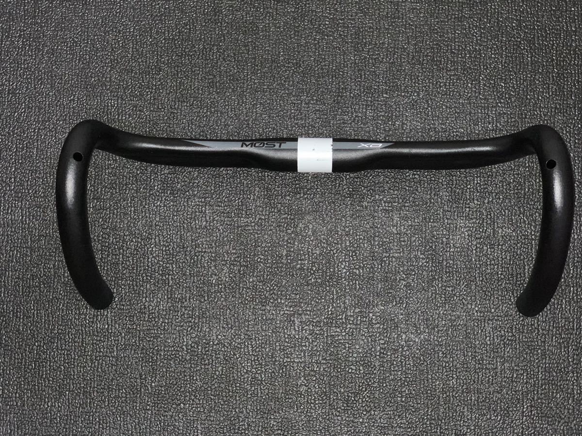 PINARELLO MOST JAGUAR XA 外-外 420mm ピナレロ モスト アルミエアロドロップハンドル ロード　未使用　新車外し