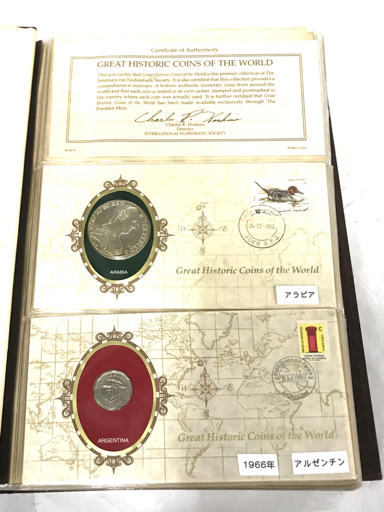 フランクリンミント Great Historic Silver Coins of the World 94枚
