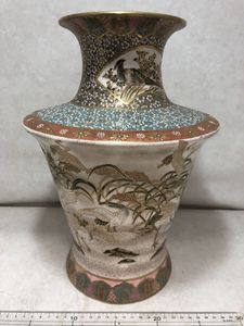 時代物、薩摩、金欄手群鶴地紋花鳥金壺 薩摩 鶴のYahoo!オークション(旧ヤフオク!)の相場・価格を見る｜Yahoo