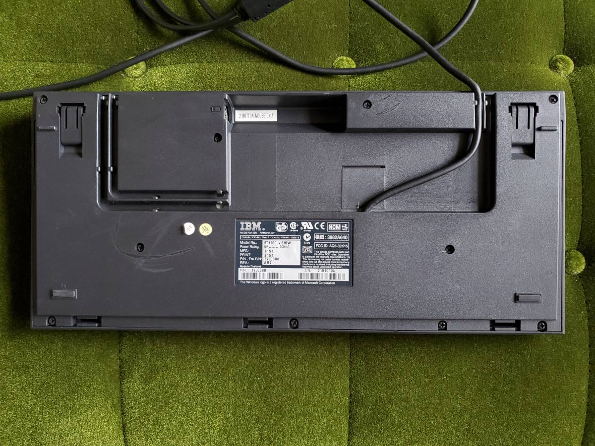 IBM Space Saver II Keyboard RT3200 37L0888 / スペースセーバー